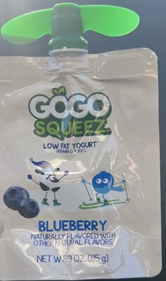 Blueberry Low Fat Yogurt On The Go, Blueberry