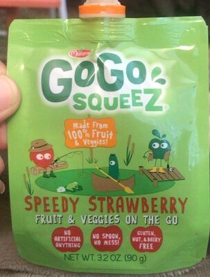 Speedy Strawberry Fruit & Veggies On The Go, Speedy Strawberry