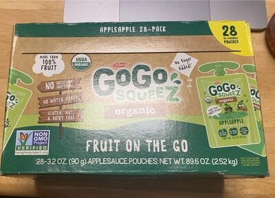 Appleapple Organic Fruit On The Go, Appleapple
