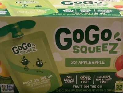 Appleapple Fruit On The Go Appplesauce, Appleapple
