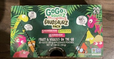 Peach, Pear And Berry Fruit & Veggies On The Go