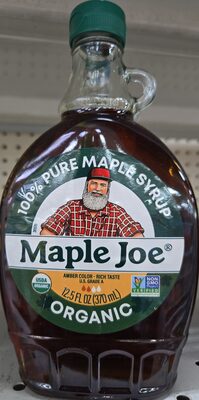 100% Pure Maple Organic Syrup, 100% Pure Maple