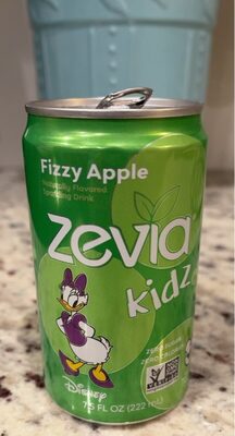 Disney, Fizzy Apple Flavored Caffeine Free Sparkling Drink, Fizzy Apple