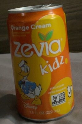 Disney, Orange Cream Flavored Caffeine Free Sparkling Drink, Orange Cream