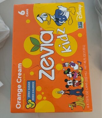Orange Cream Sparkling Drink, Orange Cream
