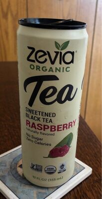 Organic Raspberry Sweetened Black Tea, Raspberry