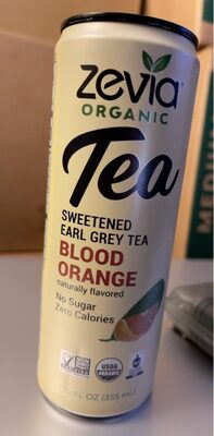 Blood Orange Organic Sweetened Earl Grey Tea, Blood Orange