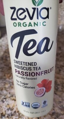 Organic Passionfruit Sweetened Hibiscus Tea, Passionfruit