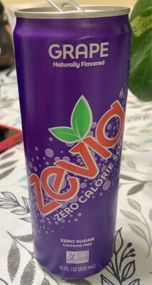 Grape Zero Calorie Soda, Grape