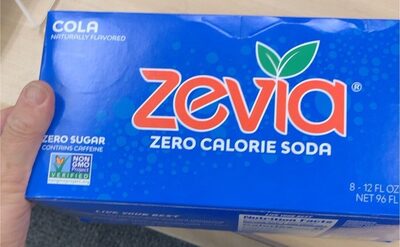 Cola Flavored Zero Calorie Soda, Cola