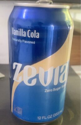 Vanilla Cola Zero Sugar Soda, Vanilla Cola