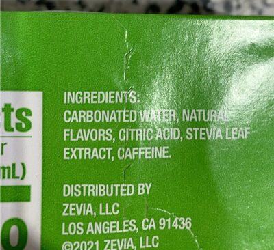 Mountain Zevia Zero Calorie Soda, Mountain Zevia