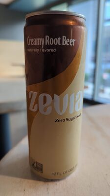 Zero Calorie Creamy Root Beer Soda, Root Beer
