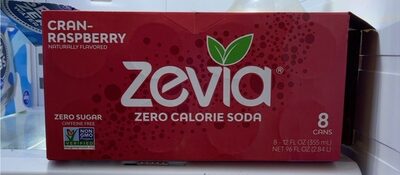 Cran-Raspberry Zero Calorie Soda, Cran-Raspberry