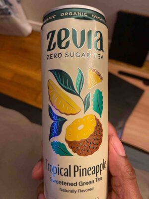 Tropical Pineapple Sweetened Green Tea, Tropical Pineapple