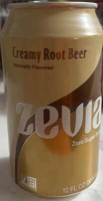 Creamy Root Beer Zero Sugar Soda, Creamy Root Beer