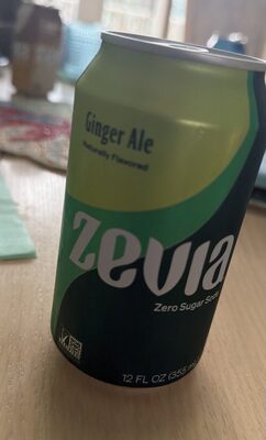 Ginger Ale Zero Sugar Soda, Ginger Ale
