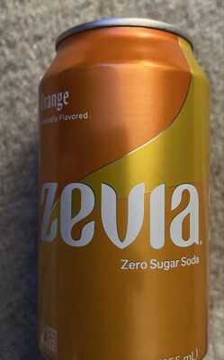 Orange Zero Sugar Soda, Orange