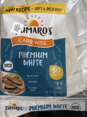 Premium White Wraps