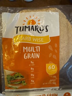 Multi-Grain 8 Low-In-Carb Wraps