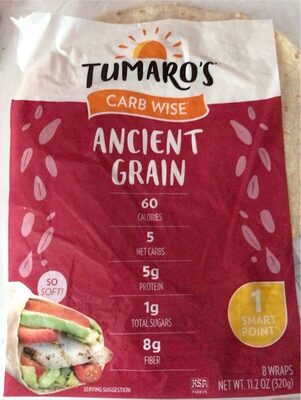 Tumaro's, Ancient Grain Wraps