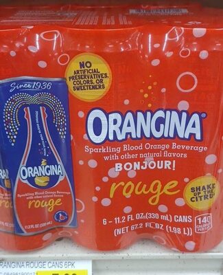 Blood Orange Sparkling Beverage, Blood Orange