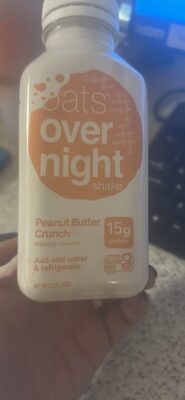 Protein 15 G Shake, Peanut Butter Crunch, Peanut Butter Crunch