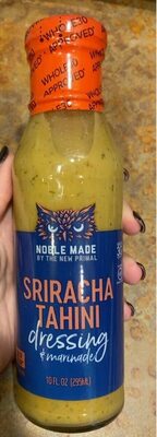 Sriracha Tahini Dressing & Marinade, Sriracha Tahini