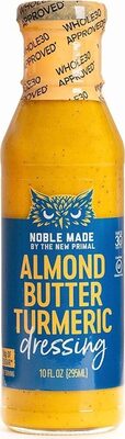 Almond Butter Turmeric Dressing & Marinade, Almond Butter Turmeric