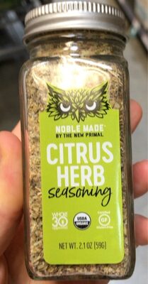 Citrus Herb Seasoning, Citrus Herb