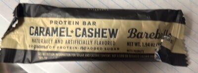 Caramel-Cashew Protein Bar, Caramel-Cashew