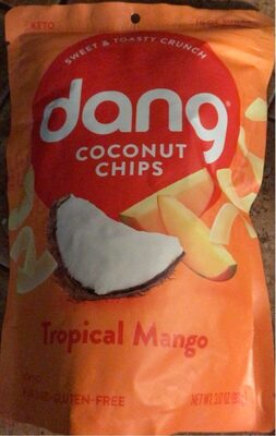 Tropical Mango Coconut Chips, Tropical Mango