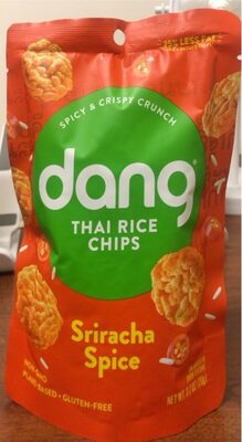 Sriracha Spice Thai Rice Chips, Sriracha Spice