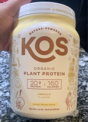 Vanilla Organic Plant Protein, Vanilla