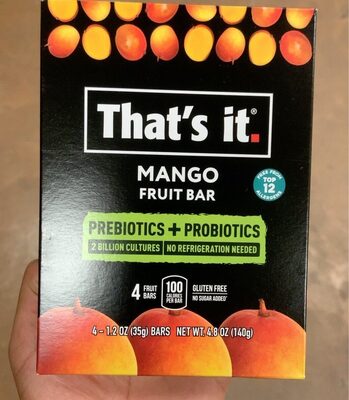 Mango Fruit Bar, Mango
