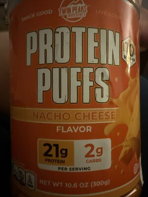 Nacho Cheese Protein Puffs, Nacho Cheese