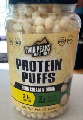 Sour Cream & Onion Protein Puffs, Sour Cream & Onion