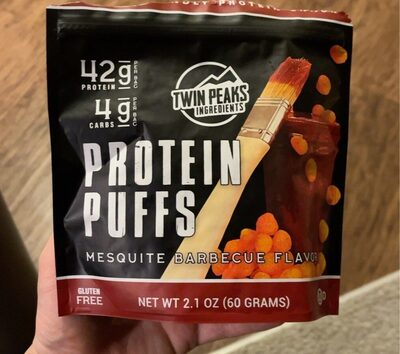 Mesquite Barbecue Flavor Protein Puffs, Mesquite Barbecue