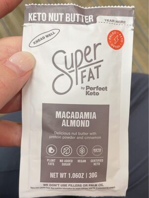 Macadamia Almond Keto Nut Butter, Macadamia Almond