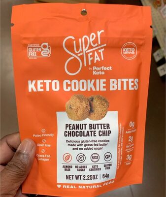 Peanut Butter Chocolate Chip Keto Cookie Bites, Peanut Butter Chocolate Chip