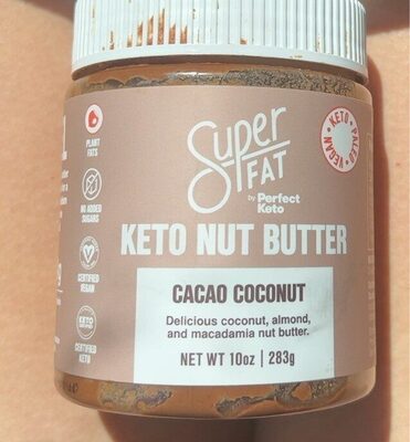 Cacao Coconut Keto Nut Butter, Cacao Coconut