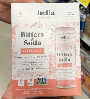Grapefruit Bitters & Soda, Grapefruit