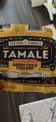 Green Chile Chicken Tamale, Green Chile Chicken
