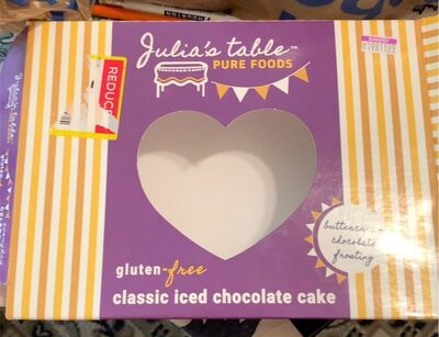 Chocolate Classic Iced Cake, Chocolate