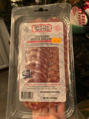 Sujuk Salami Uncured Lamb & Beef, Sujuk Salami