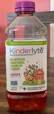 Grape Flavored Natural Oral Electrolyte Solution, Grape