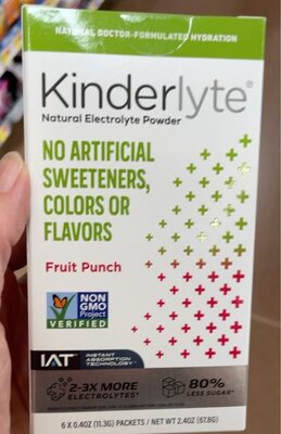 Fruit Punch Natural Electrolyte Powder, Fruit Punch