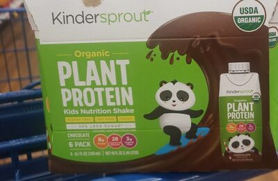 Chocolate Organic Plant Protein Kids Nutrition Shake, Chocolate