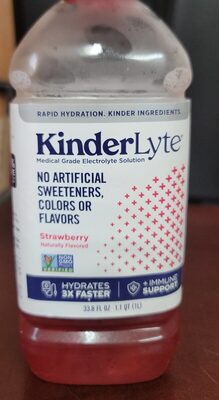 Medical Grade Electrolyte Solution, Strawberry
