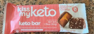 Salted Caramel Keto Bar, Salted Caramel